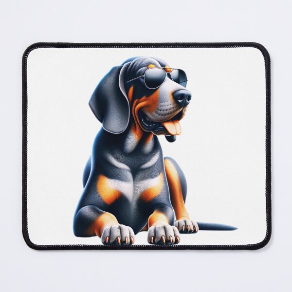 Item preview, Bluetick Coonhound Wearing Sunglasses designed and sold by TheAnimalZ00.