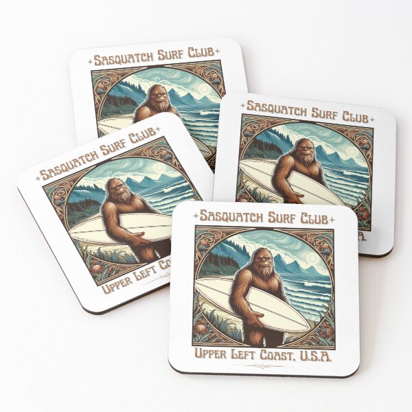 Item preview, Sasquatch Surf Club designed and sold by DsTeesApparel.