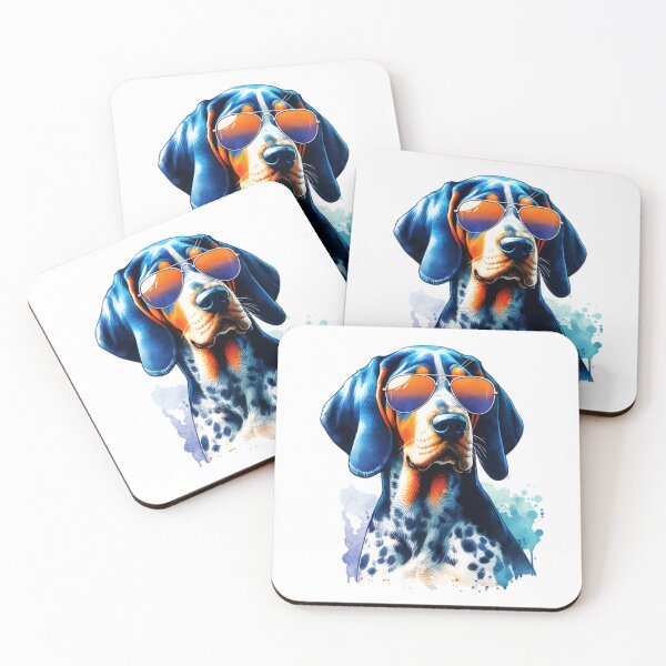 Item preview, Watercolor Bluetick Coonhound designed and sold by TheAnimalZ00.
