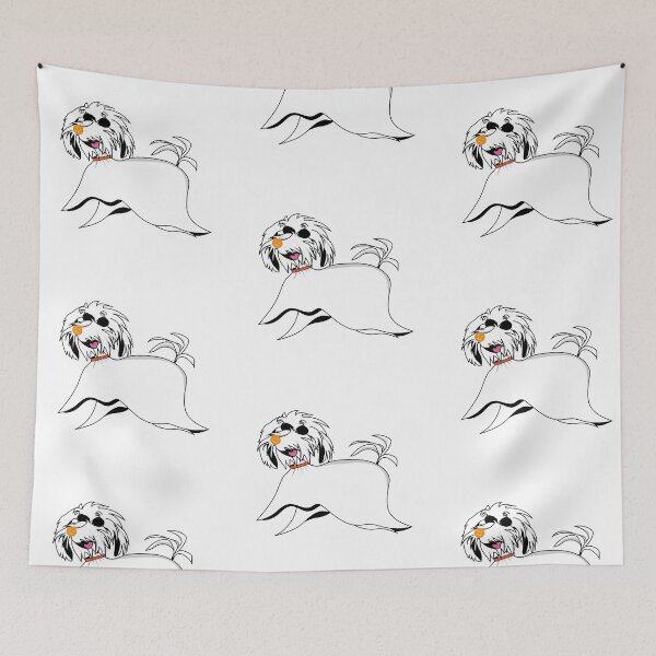 Item preview, White Dog Ghost designed and sold by EsjCreative.