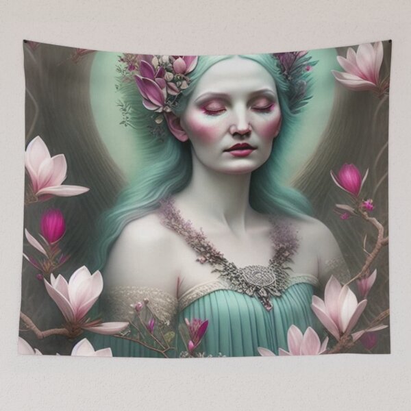 Item preview, The Magnolia Goddess designed and sold by BiancaDPetals.
