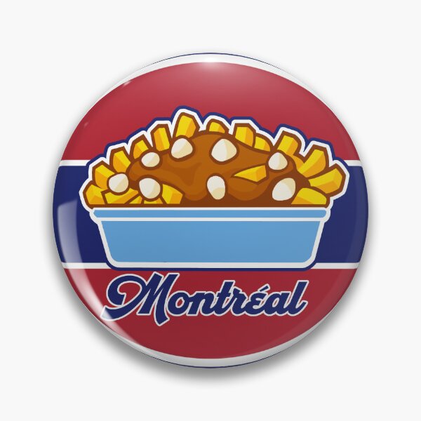 Aperçu de l'œuvre Mot-symbole Poutine de Montréal créée et vendue par mlunsford215.