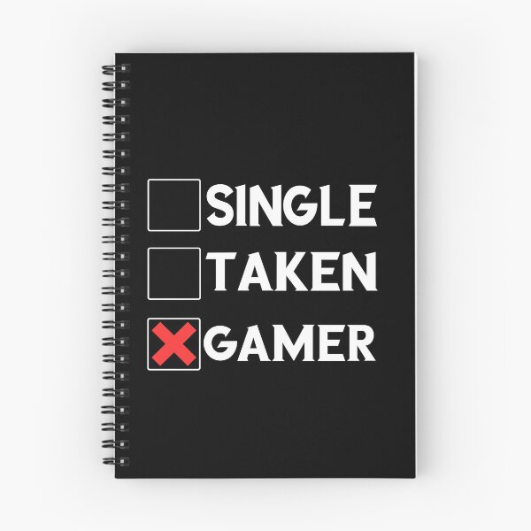 Item preview, Single Taken Gamer Image Relationship Status Tee Shirts Gifts designed and sold by Shaper.