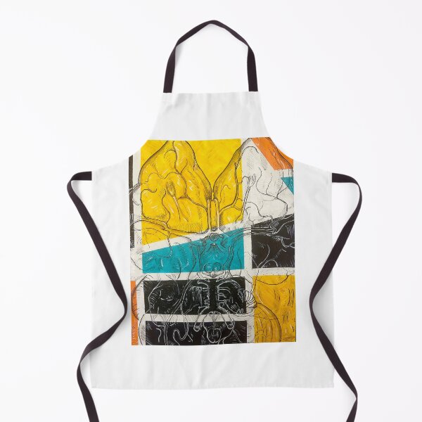 Item preview, Brain on geometric background   designed and sold by Amanda  Hernandez.