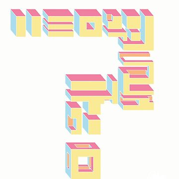 Artwork thumbnail, Tipper Geometry (white) by hannahv7