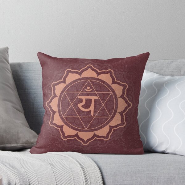 Item preview, Heart Chakra Mandala - Wine + Coral designed and sold by Irene Estelle.