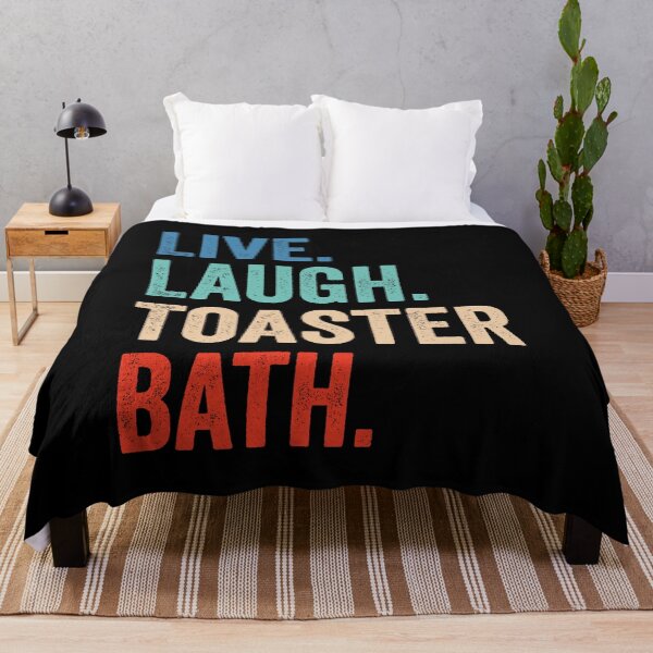 Item preview, Live Laugh Toaster Bath designed and sold by kevzadevinca.