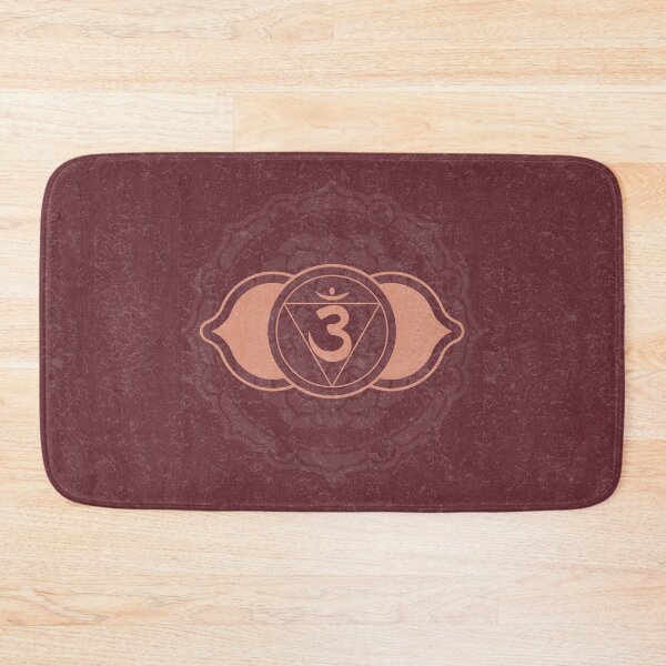 Item preview, Third Eye Chakra Mandala - Wine + Coral designed and sold by Irene Estelle.