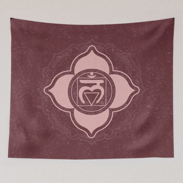 Item preview, Root Chakra Mandala - Wine + Rose designed and sold by Irene Estelle.