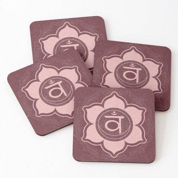 Item preview, Sacral Chakra Mandala - Wine + Rose designed and sold by Irene Estelle.