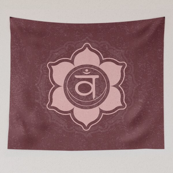 Item preview, Sacral Chakra Mandala - Wine + Rose designed and sold by Irene Estelle.