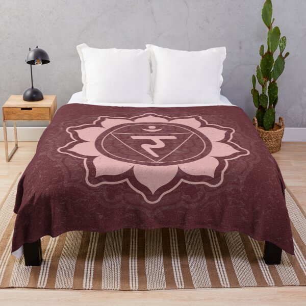 Item preview, Solar Plexus Chakra Mandala - Wine + Rose designed and sold by Irene Estelle.