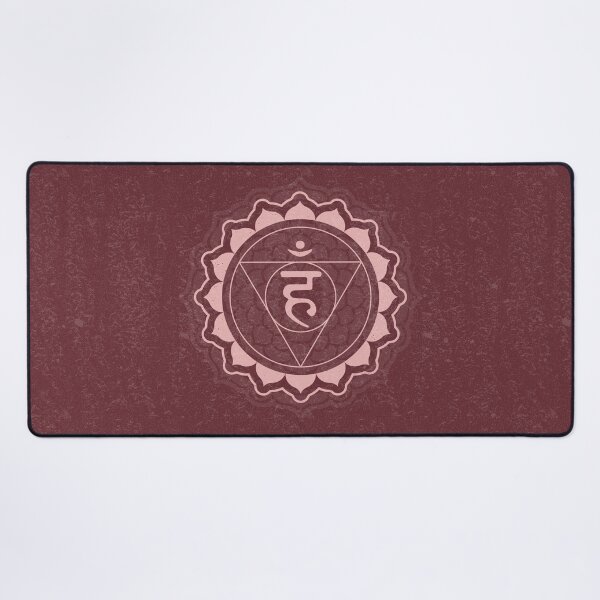 Item preview, Throat Chakra Mandala - Wine + Rose designed and sold by Irene Estelle.