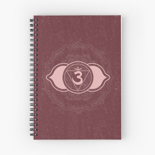 Item preview, Third Eye Chakra Mandala - Wine + Rose designed and sold by Irene Estelle.