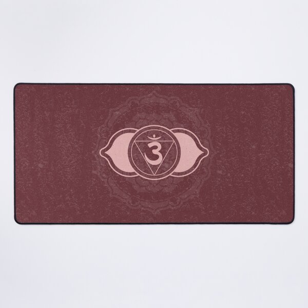 Item preview, Third Eye Chakra Mandala - Wine + Rose designed and sold by Irene Estelle.