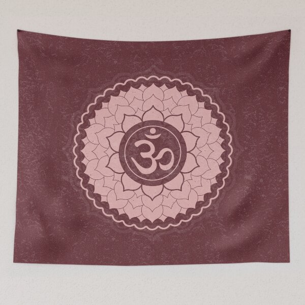 Item preview, Crown Chakra Mandala - Wine + Rose designed and sold by Irene Estelle.
