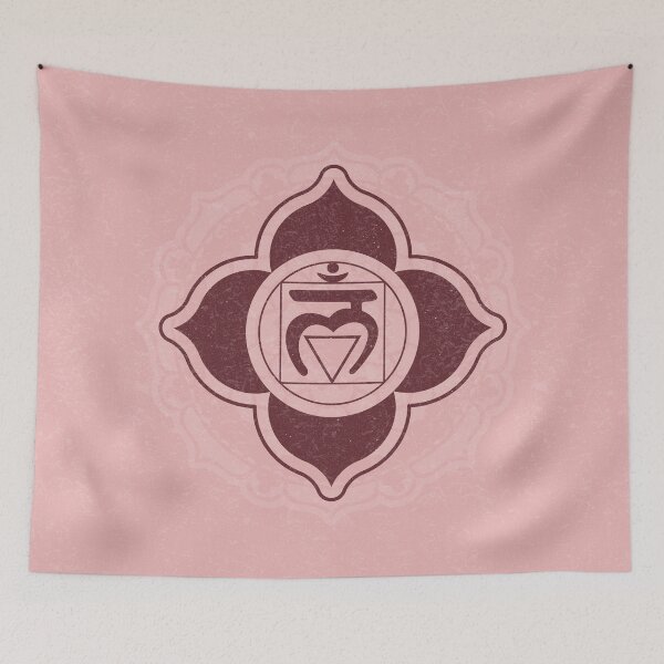 Item preview, Root Chakra Mandala - Rose + Wine designed and sold by Irene Estelle.