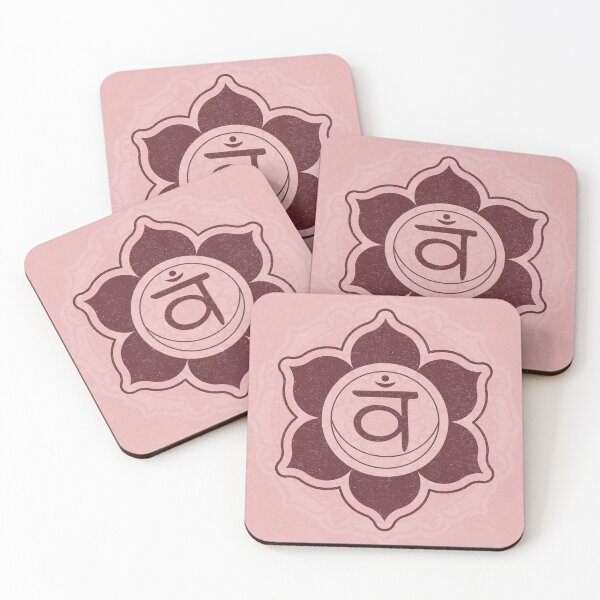 Item preview, Sacral Chakra Mandala - Rose + Wine designed and sold by Irene Estelle.