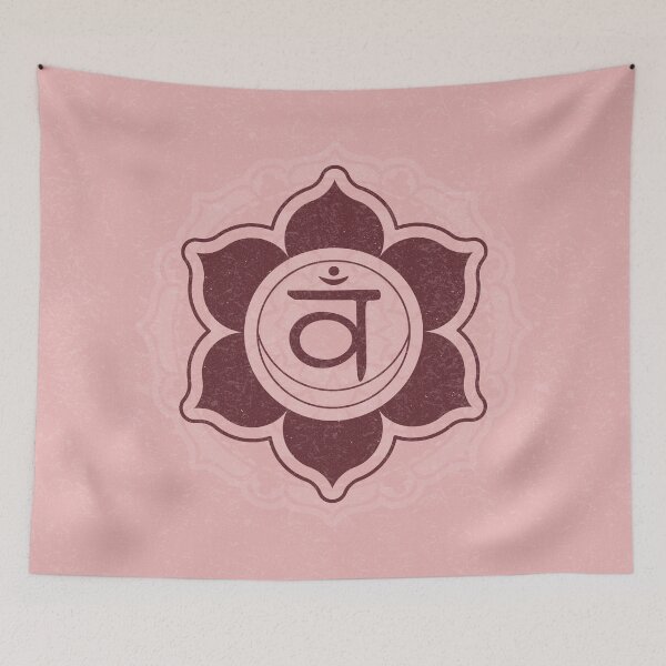 Item preview, Sacral Chakra Mandala - Rose + Wine designed and sold by Irene Estelle.
