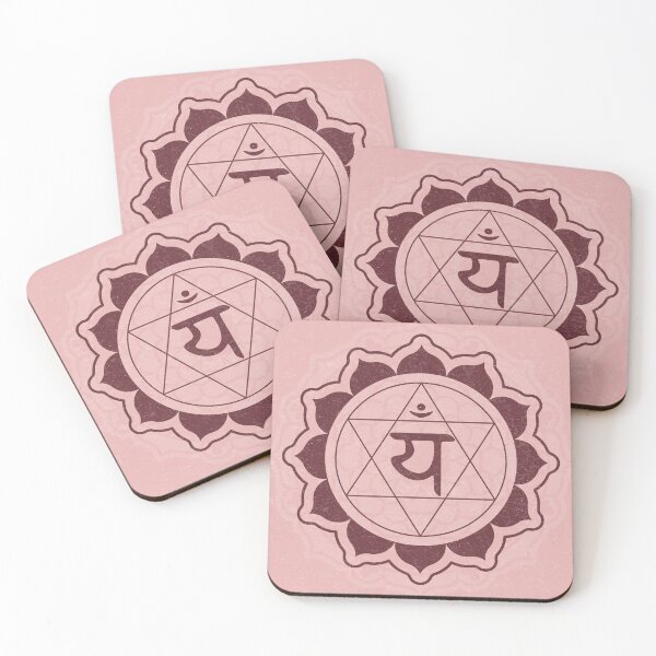 Item preview, Heart Chakra Mandala - Rose + Wine designed and sold by Irene Estelle.