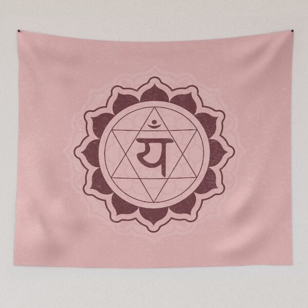 Item preview, Heart Chakra Mandala - Rose + Wine designed and sold by Irene Estelle.
