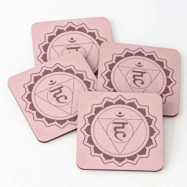 Item preview, Throat Chakra Mandala - Rose + Wine designed and sold by Irene Estelle.