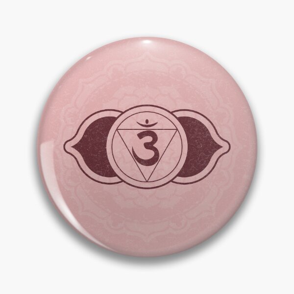 Item preview, Third Eye Chakra Mandala - Rose + Wine designed and sold by Irene Estelle.