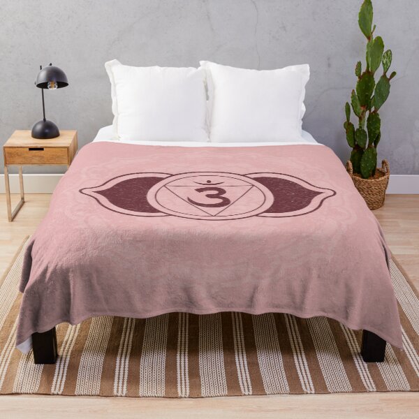 Item preview, Third Eye Chakra Mandala - Rose + Wine designed and sold by Irene Estelle.