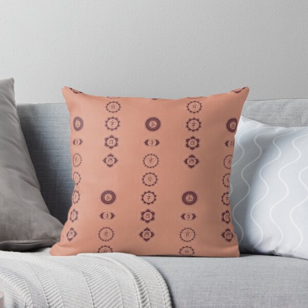 Item preview, The Seven Chakras - Coral + Wine designed and sold by Irene Estelle.