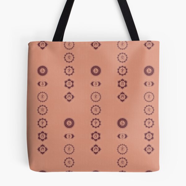 Item preview, The Seven Chakras - Coral + Wine designed and sold by Irene Estelle.