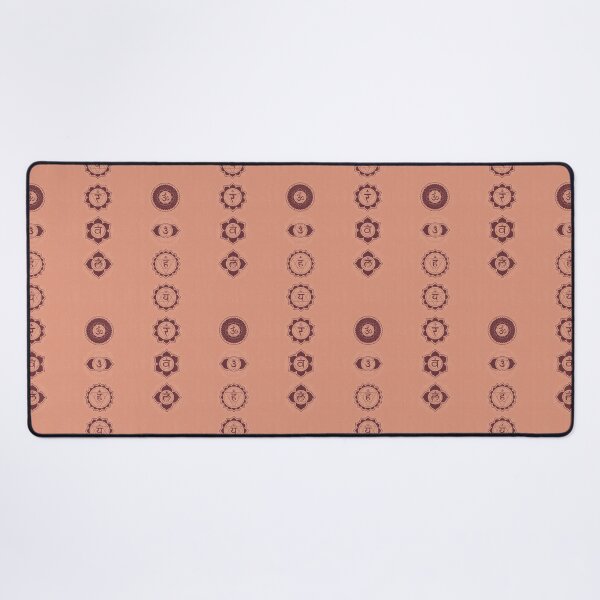 Item preview, The Seven Chakras - Coral + Wine designed and sold by Irene Estelle.