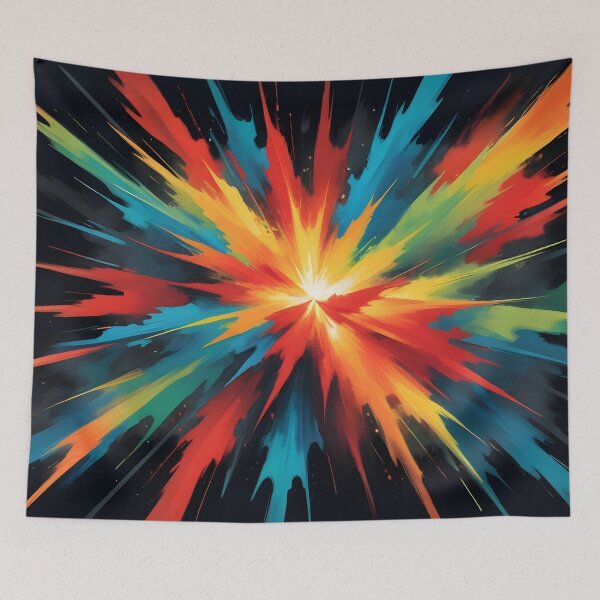 Item preview, Explosive Abstract Art Design designed and sold by papi1998.