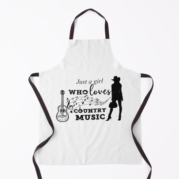 Item preview, Just a girl who loves country music designed and sold by JWGifts4U.