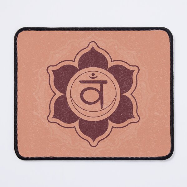 Item preview, Sacral Chakra Mandala - Coral + Wine designed and sold by Irene Estelle.