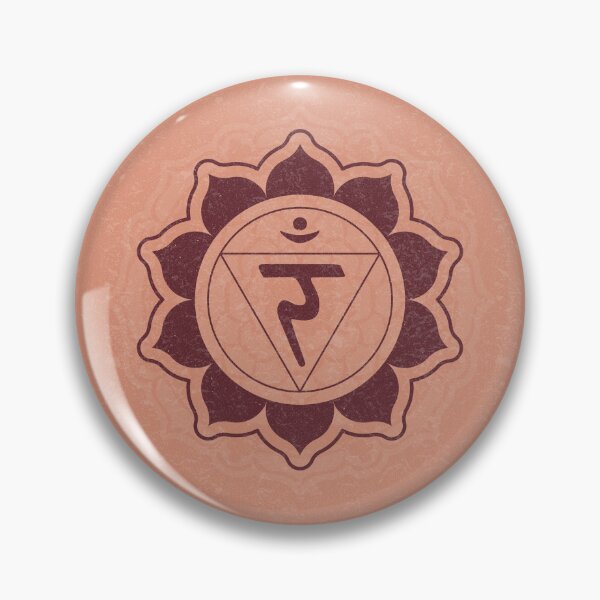 Item preview, Solar Plexus Chakra Mandala - Coral + Wine designed and sold by Irene Estelle.