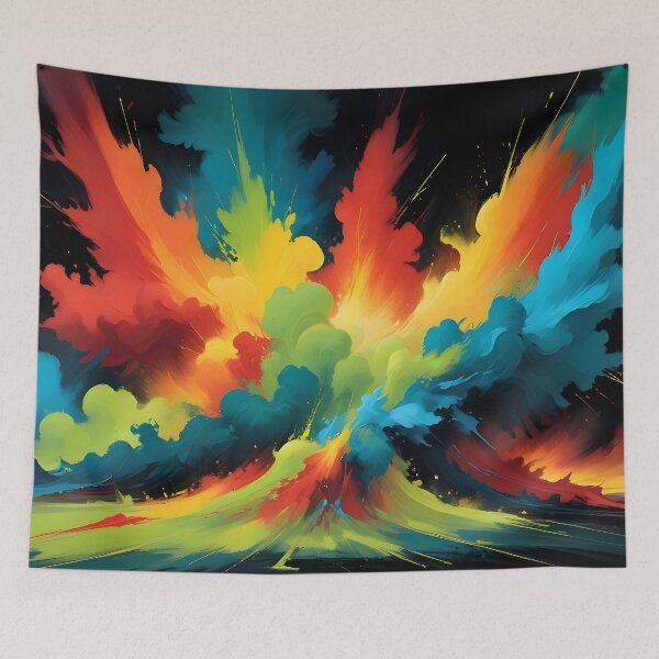 Item preview, Explosive Abstract Art Design designed and sold by papi1998.