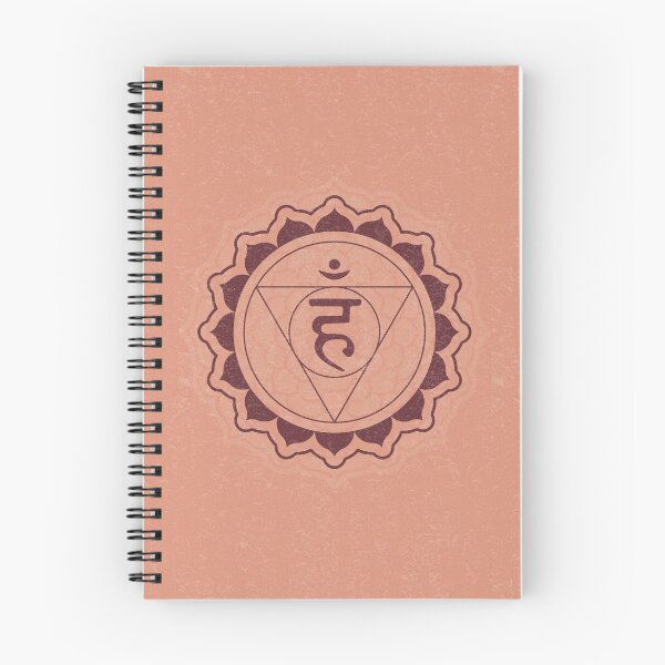 Item preview, Throat Chakra Mandala - Coral + Wine designed and sold by Irene Estelle.
