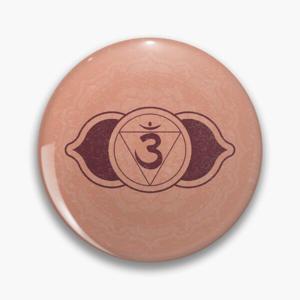 Item preview, Third Eye Chakra Mandala - Coral + Wine designed and sold by Irene Estelle.