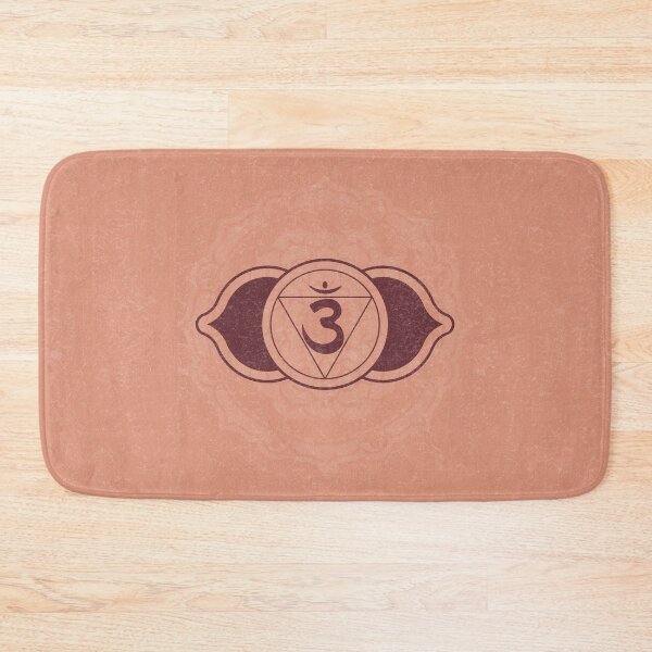 Item preview, Third Eye Chakra Mandala - Coral + Wine designed and sold by Irene Estelle.