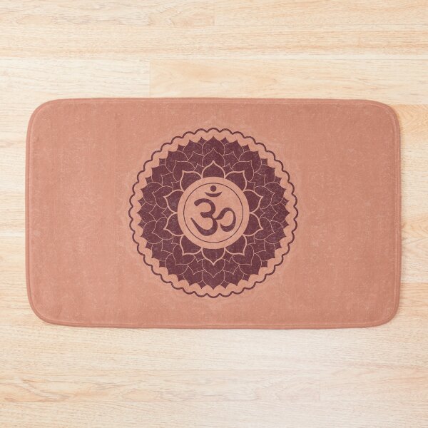Item preview, Crown Chakra Mandala - Coral + Wine designed and sold by Irene Estelle.