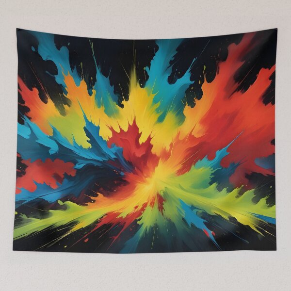 Item preview, Explosive Abstract Art Design designed and sold by papi1998.