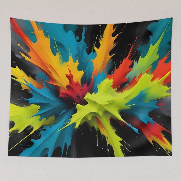 Item preview, Explosive Abstract Art Design designed and sold by papi1998.