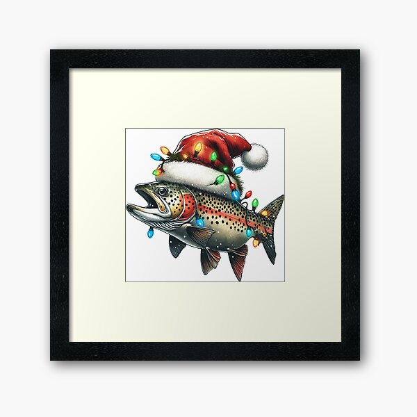 Item preview, Xmas Trout designed and sold by vectcd.