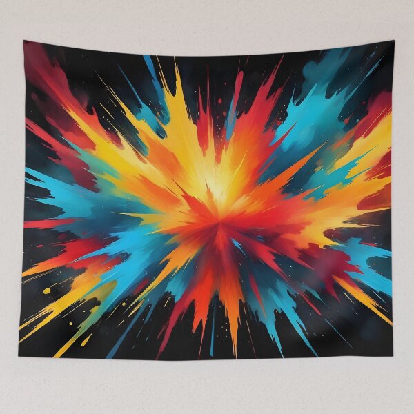Item preview, Explosive Abstract Art Design designed and sold by papi1998.