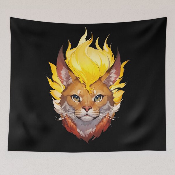 Item preview, Blazing Cat #2 designed and sold by ArtDW.