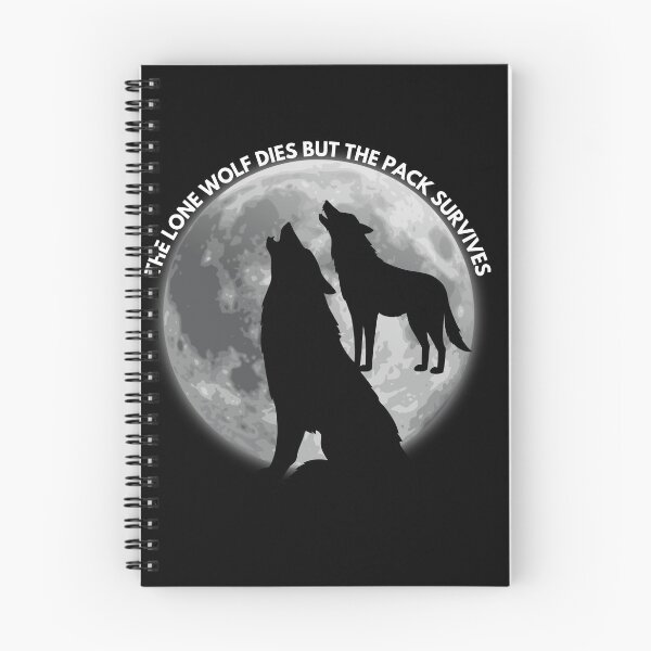 Item preview, The lone wolf designed and sold by RegalRaiment.