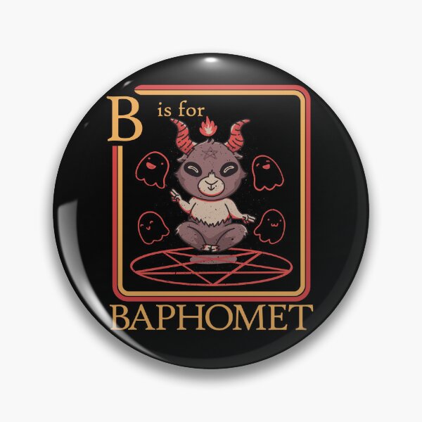 Artikelvorschau, B Is For Baphomet Demon Occult Devil Worship Baphomet Gear entworfen und verkauft von DynamicDesign.
