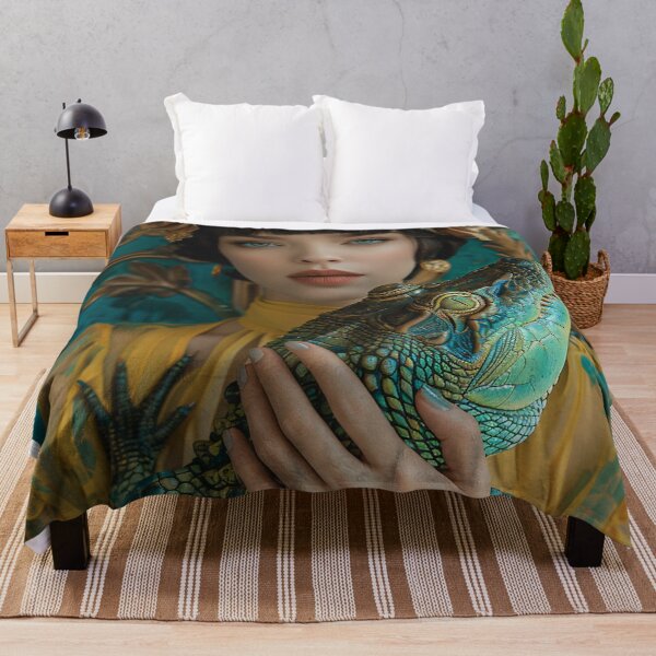 Item preview, Emerald Reverie: A Fusion of Flora and Fauna designed and sold by oanaunciuleanu.