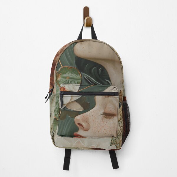 Item preview, Emerald Reverie: A Fusion of Flora and Fauna designed and sold by oanaunciuleanu.