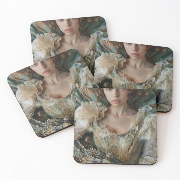 Item preview, Emerald Reverie: A Fusion of Flora and Fauna designed and sold by oanaunciuleanu.